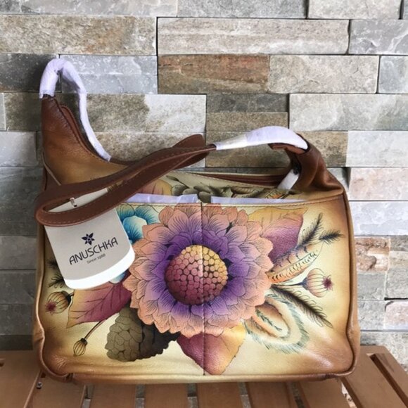 Anuschka Medium Hobo with Coin Purse - Picture 3 of 4